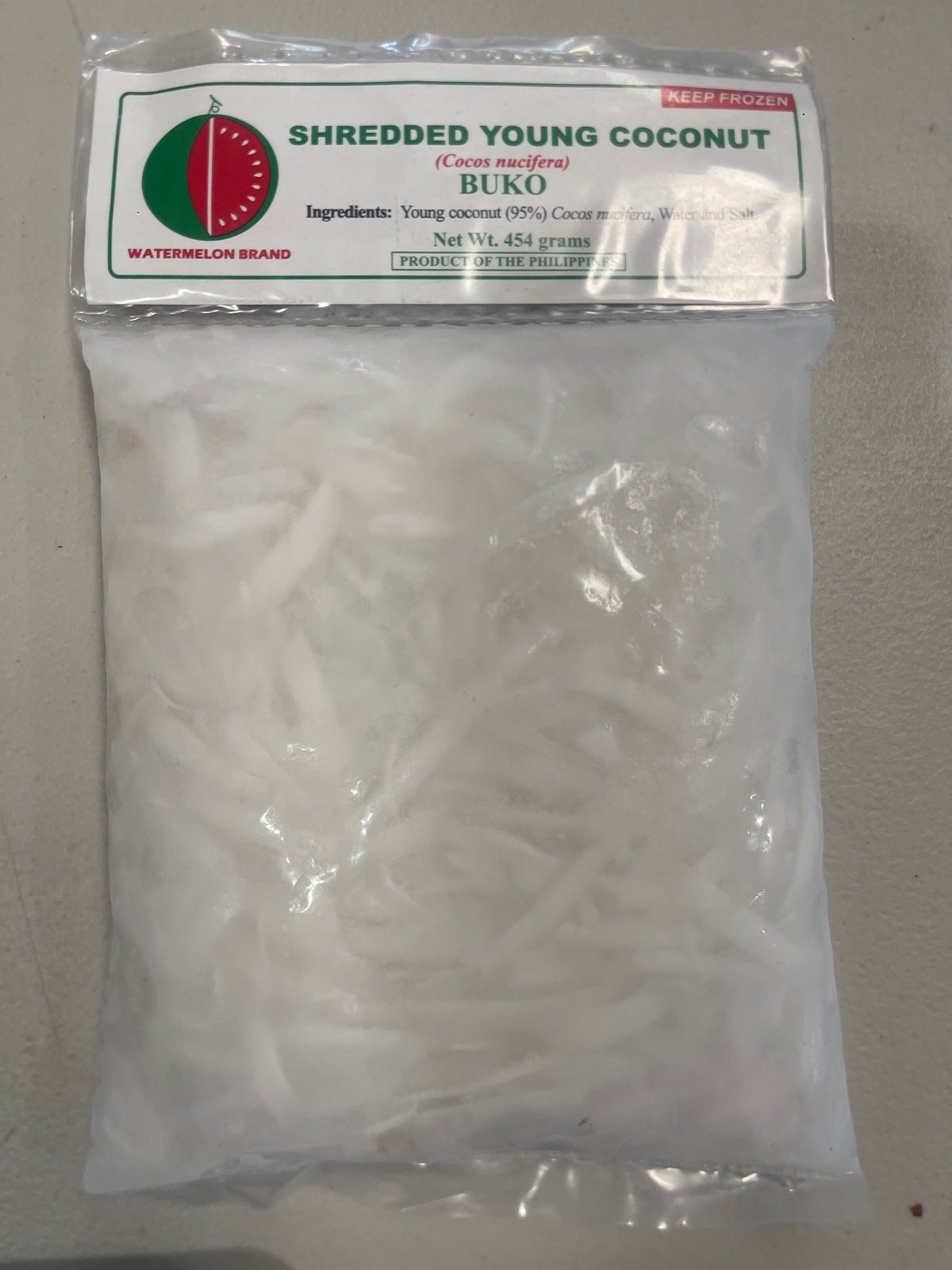 WM SHREDDED YOUNG COCONUT 454g