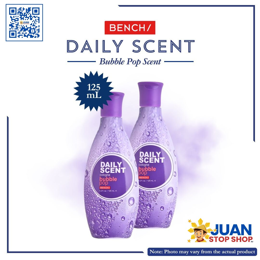 BENCH DAILY SCENT COLOGNE BUBBLE POP 125ML