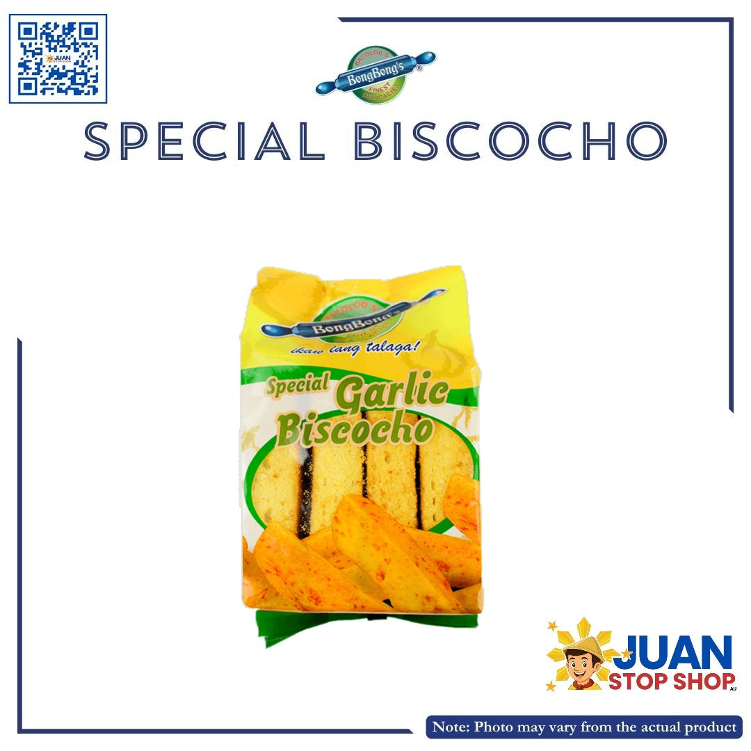 BONGBONG'S GARLIC BISCOCHO 145G