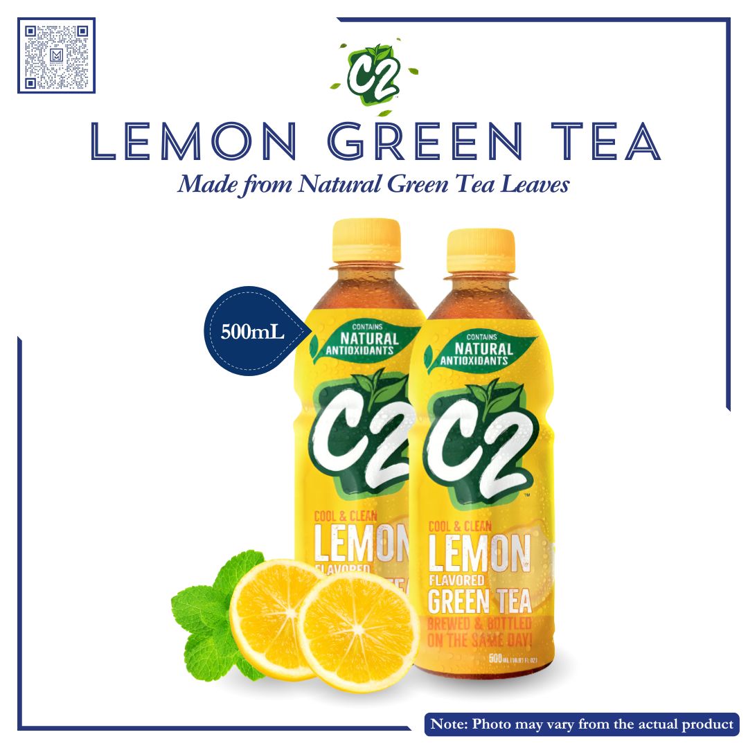 C2 GREEN TEA LEMON 455 ML