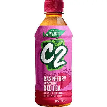 C2 RASPBERRY RED TEA 335ML