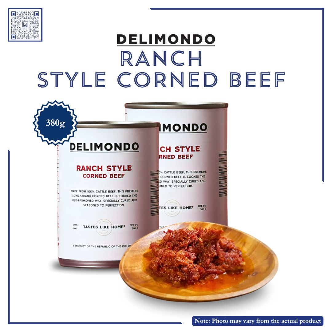 DELIMONDO RANCH STYLE CORNED BEEF 380G