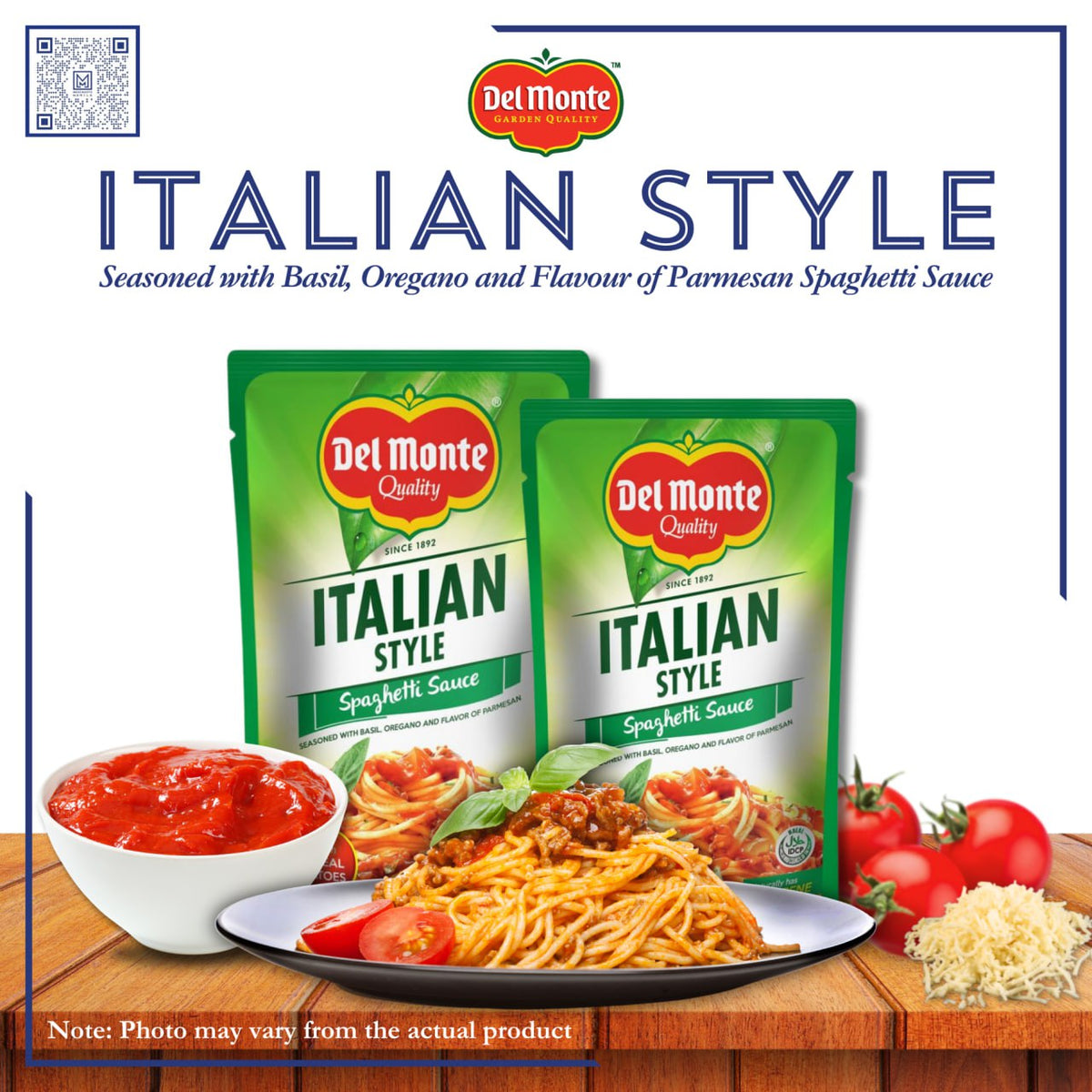 DM SPAGHETTI SAUCE ITALIAN 900G