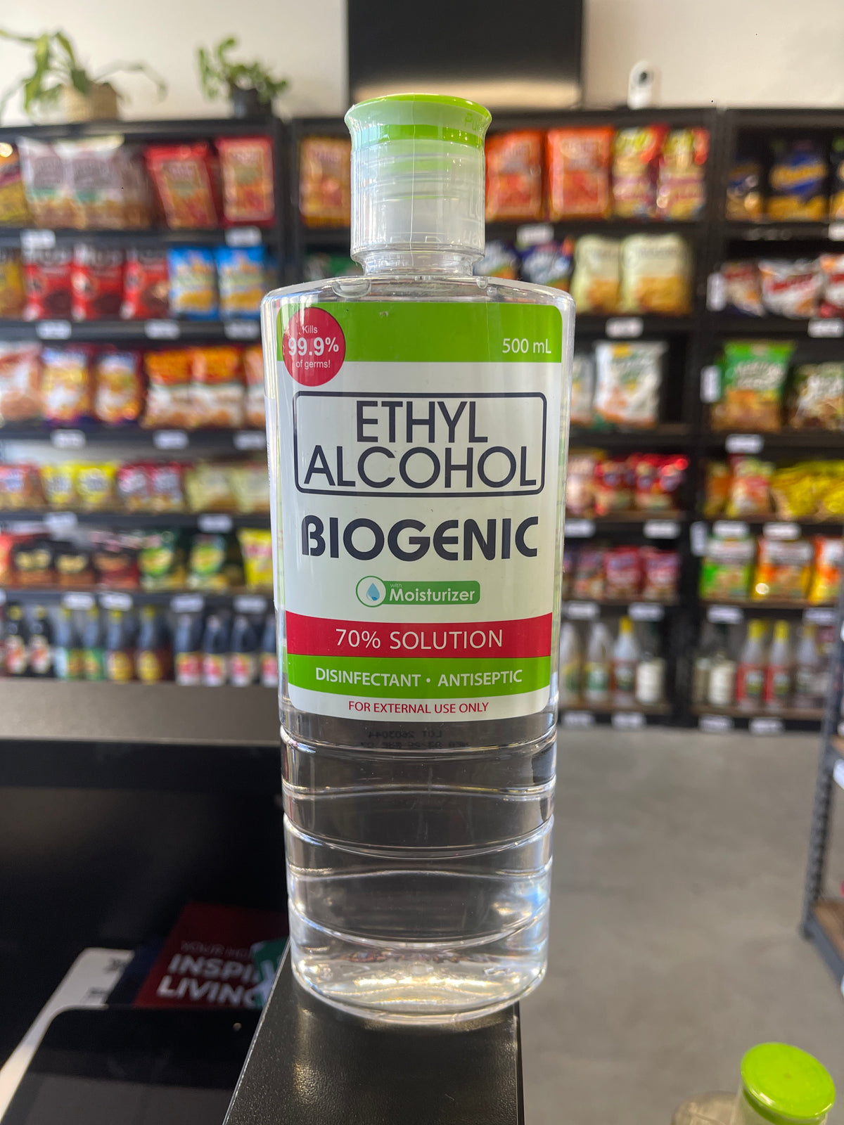 BIOGENIC ETHYL 70% ALCOHOL 500ML