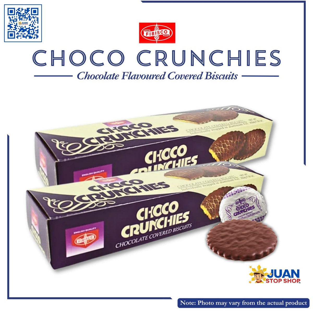 FIBISCO CHOCOLATE CRUNCHIES 200G
