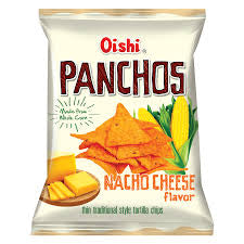 OISHI PANCHOS NACHO CHEESE FLAVOR 85g (BBD 12/07/2027)