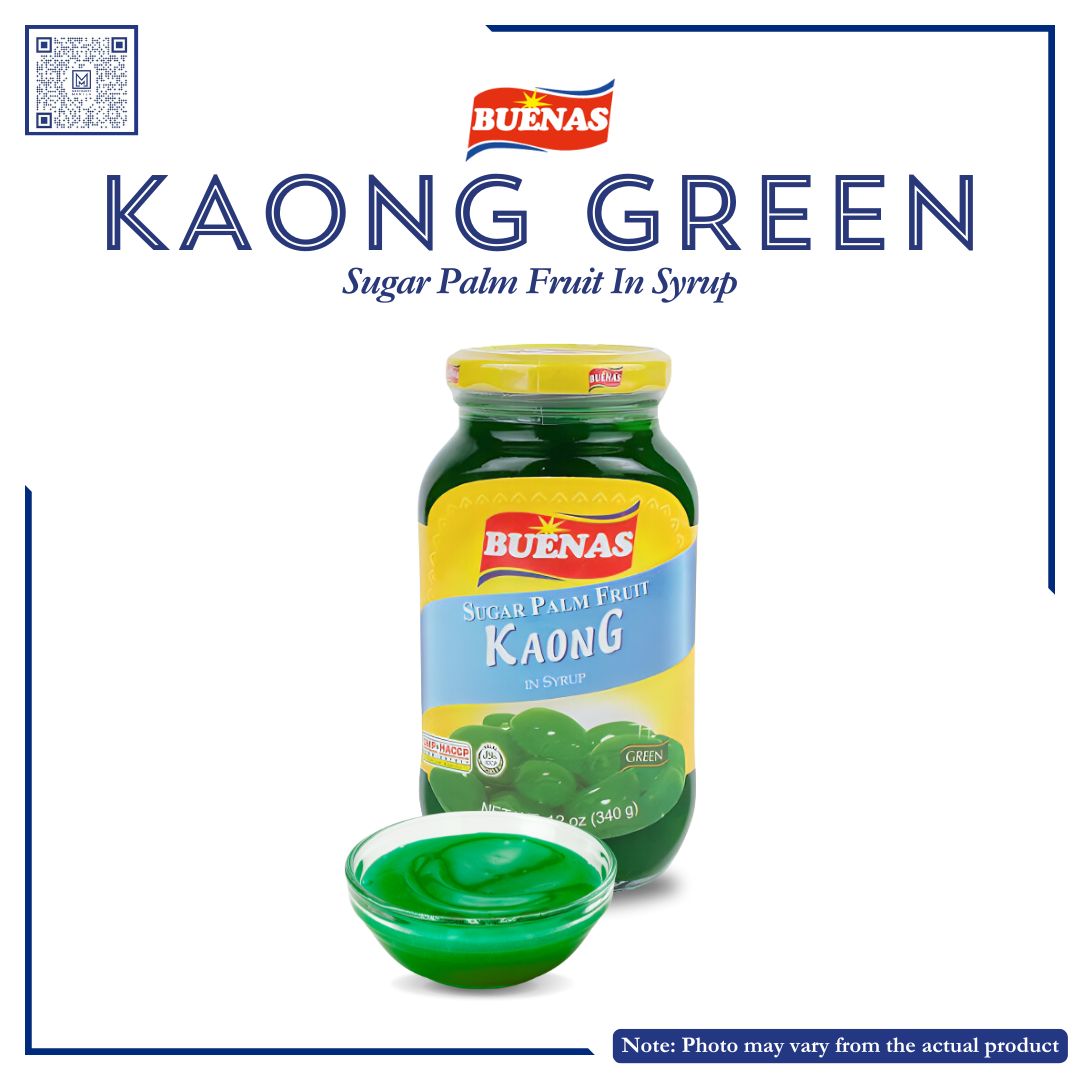 BUENAS KAONG GREEN (SUGAR PALM FRUIT) 340g