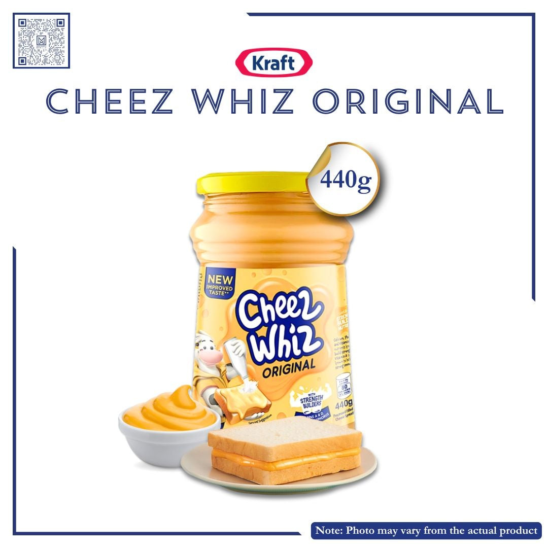 KRAFT CHEEZ WHIZ ORIGINAL 440G