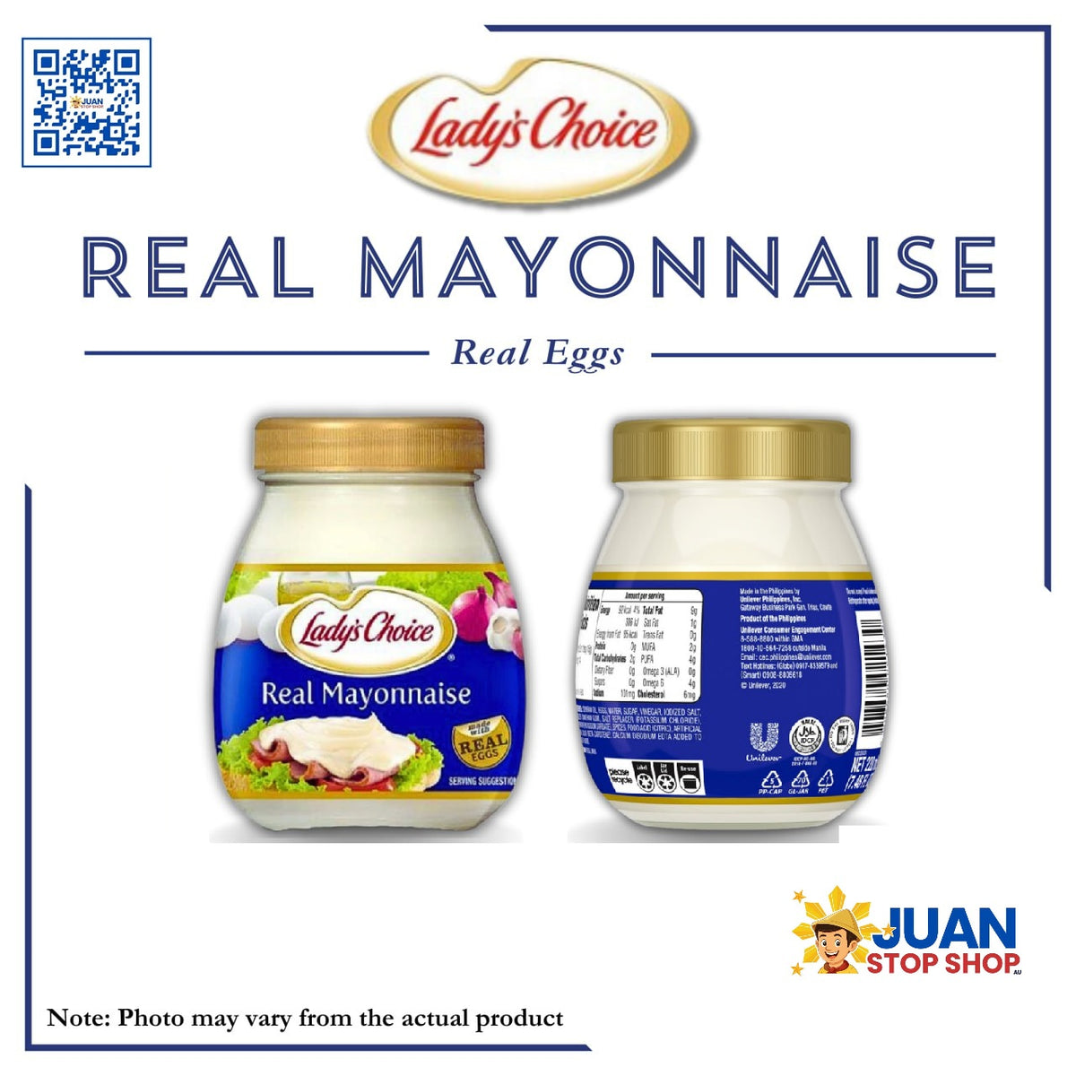 LADY’S CHOICE MAYO 470ML