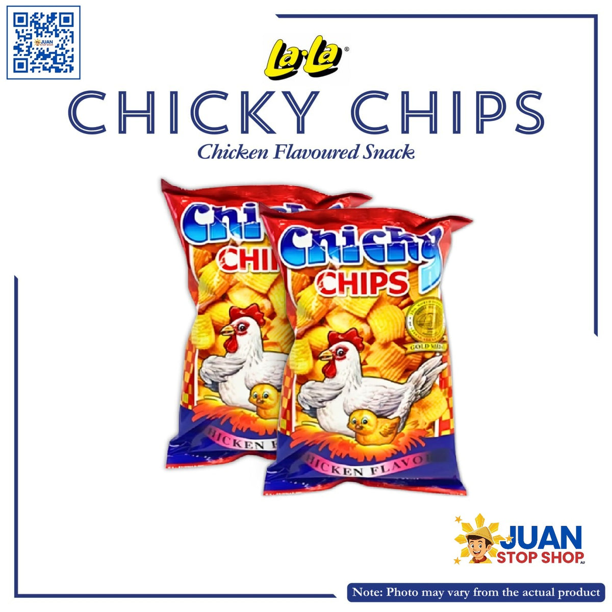 CHICKY CHIPS CHICKEN FLAVOR 100G