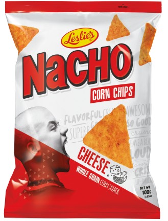 LESLIE NACHO CORN CHIPS CHEESE 100g
