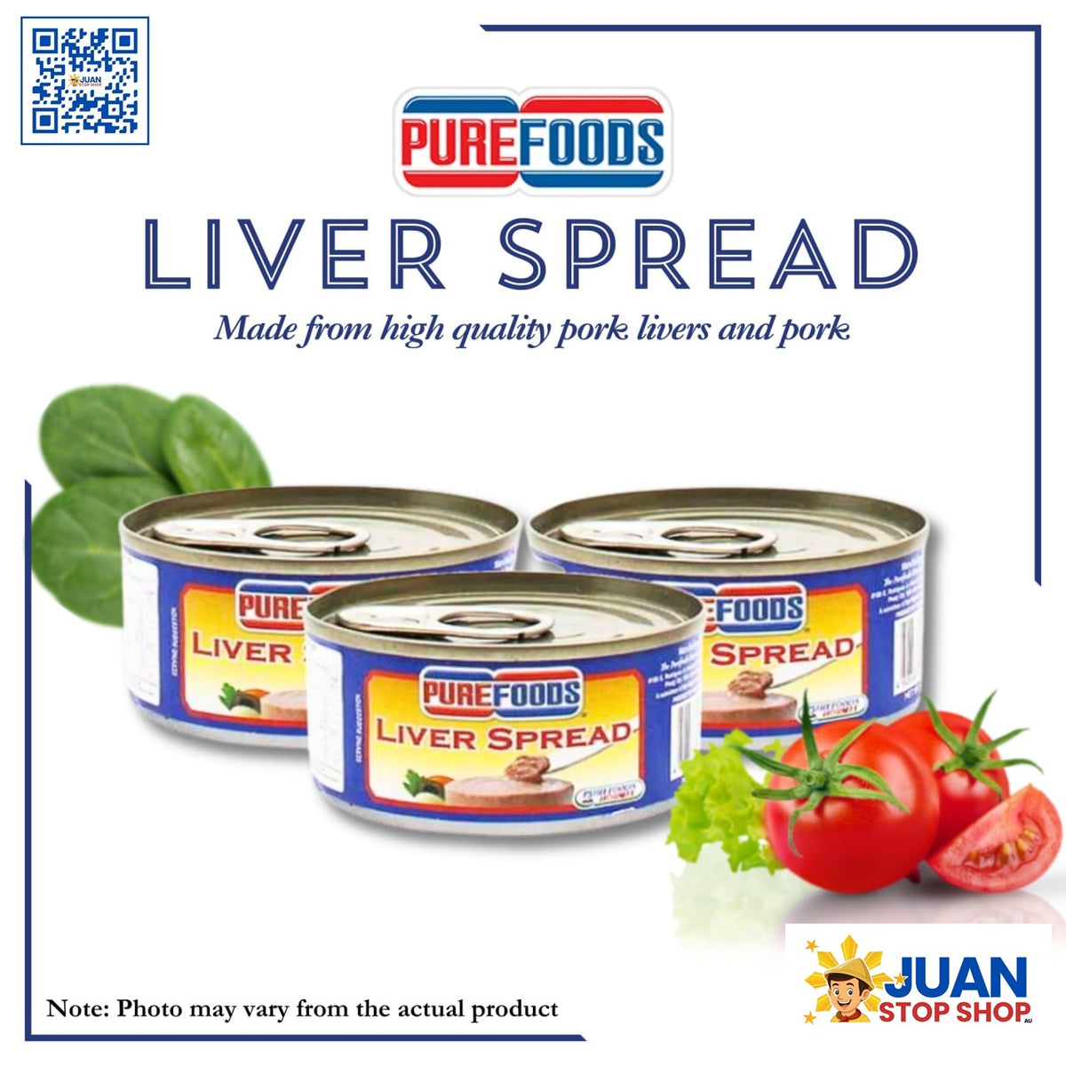 PUREFOODS LIVER SPREAD 85G