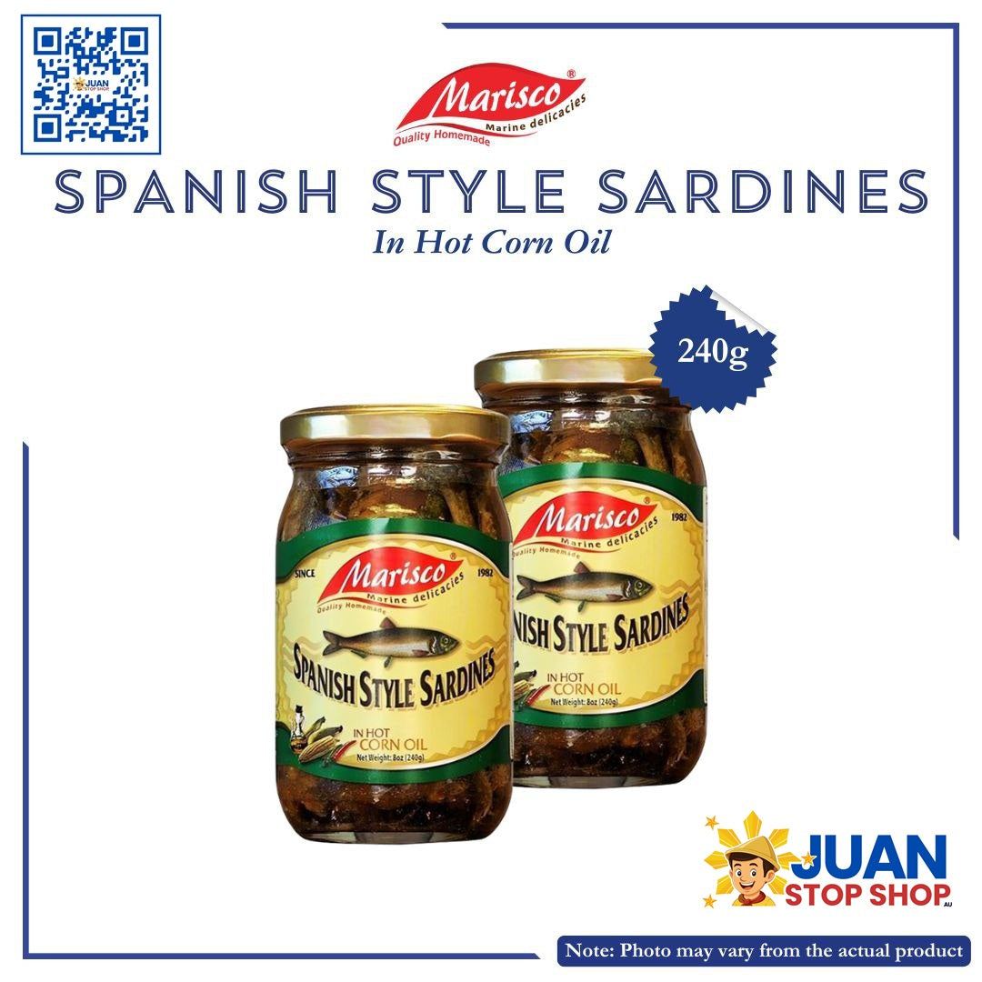 MARISCO SPANISH SARDINES IN HOT CORN OIL 240G