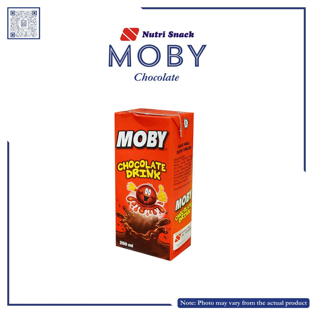 MOBY CHOCOLATE DRINK 250ML