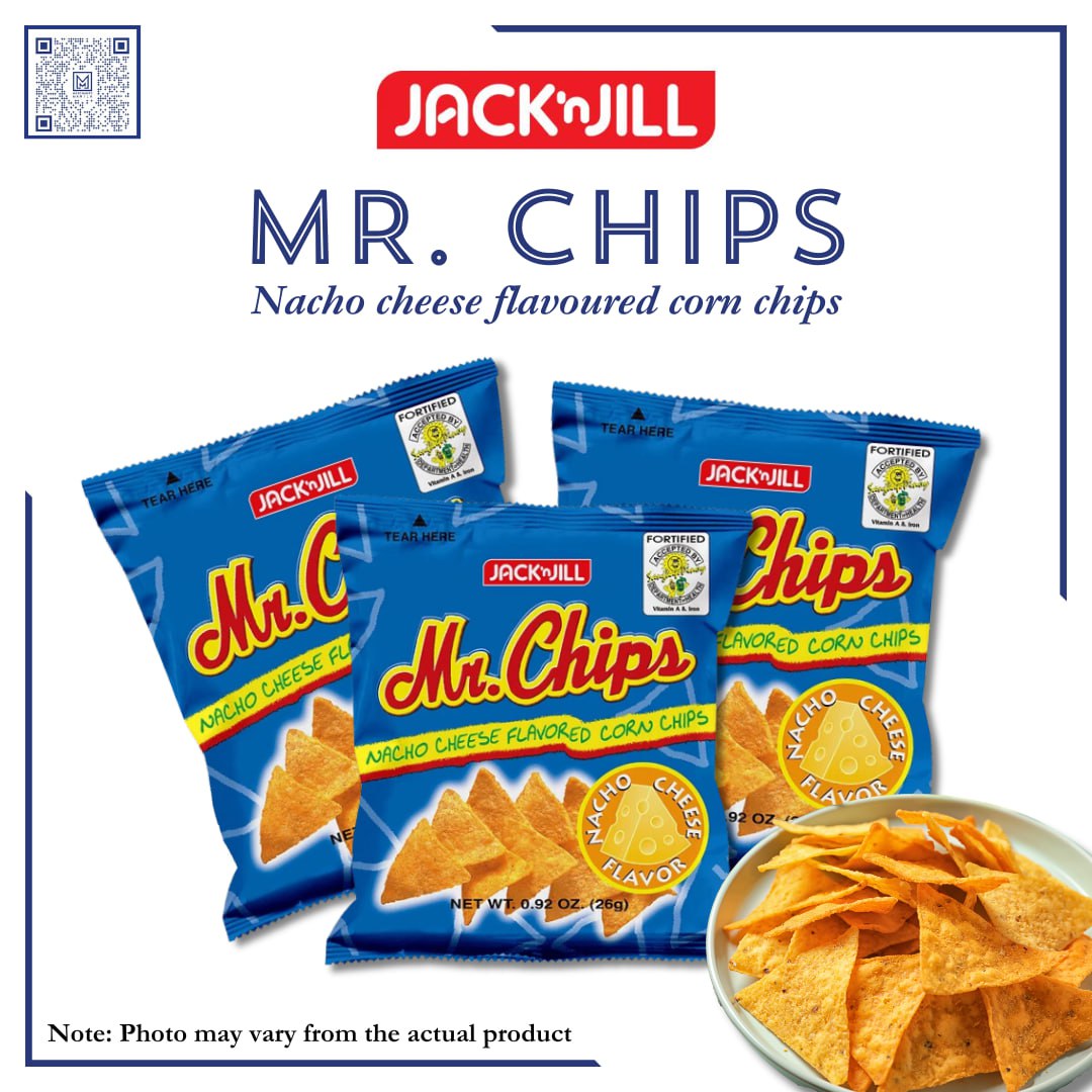 MR CHIPS NACHO CHEESE 90G