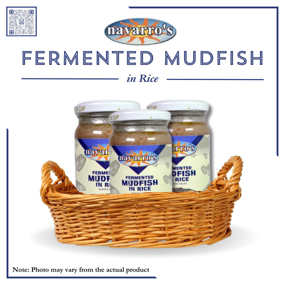 NAVARRO`S FERMENTED MUDFISH (BURONG DALAG) 227G