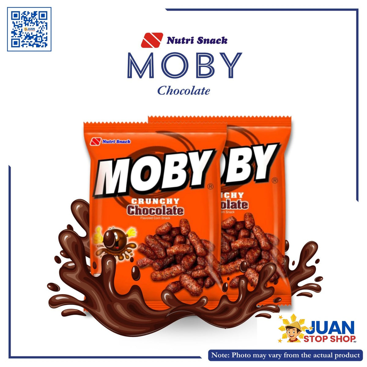 NUTRI SNACK MOBY CHOCOLATE 90G