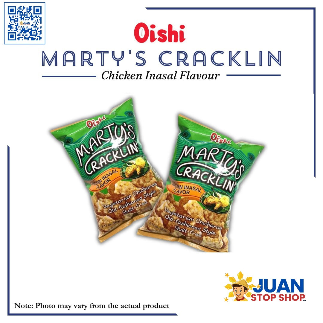 OISHI MARTY'S CRACKLIN' CHICKEN INASAL FLAVOR 90G