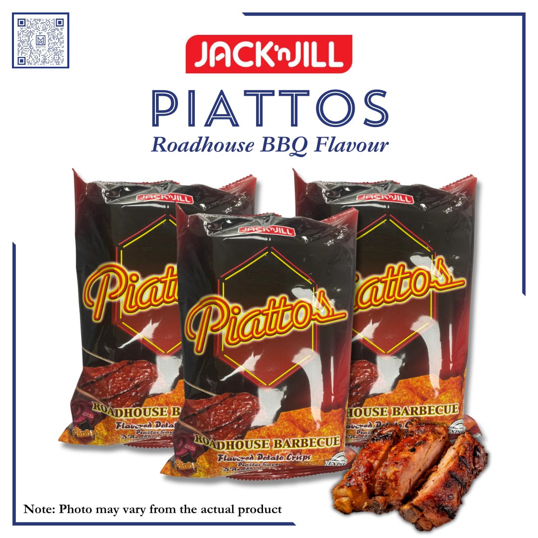 PIATTOS ROADHOUSE BBQ (RED) 85G