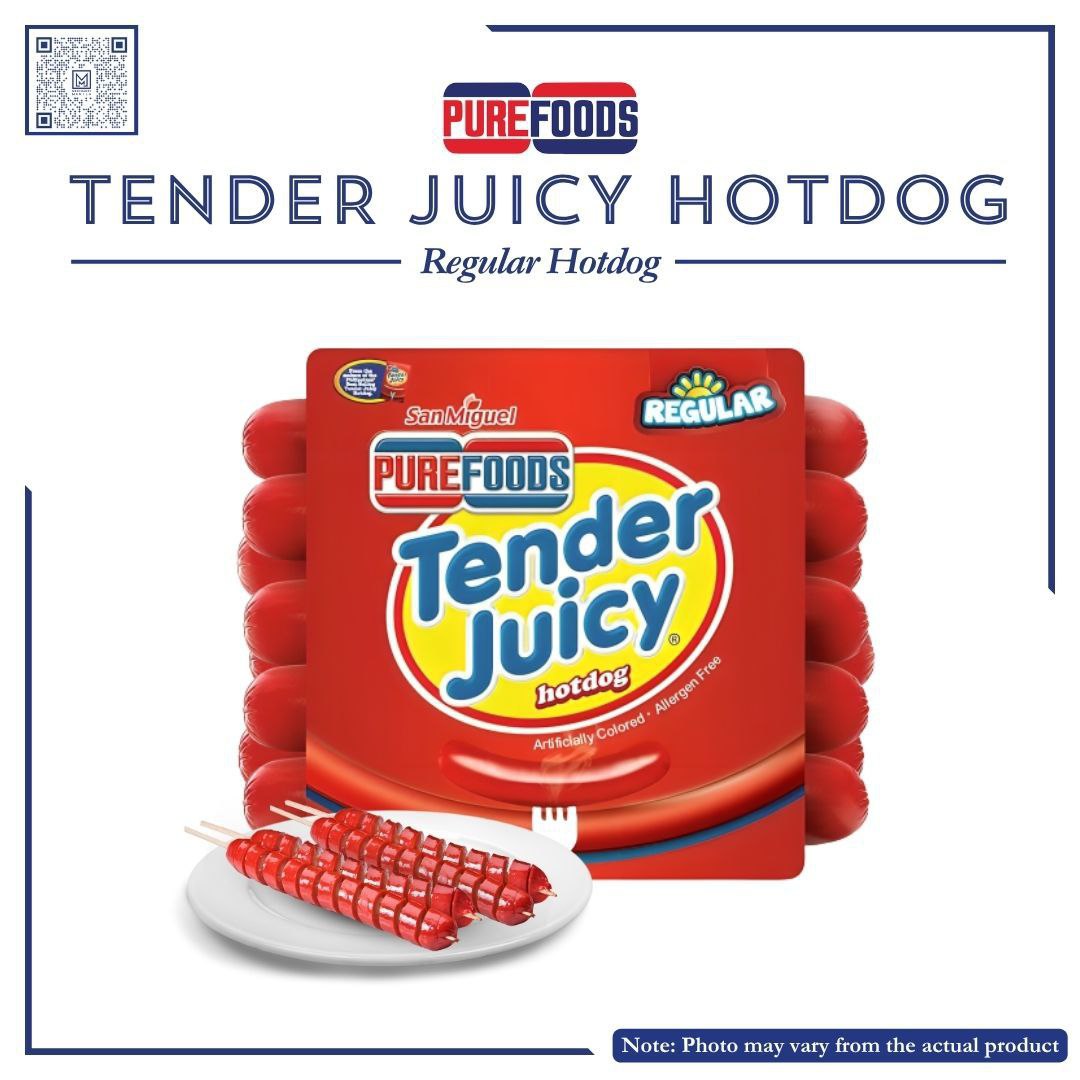 PUREFOODS TENDER JUICY REGULAR 340G