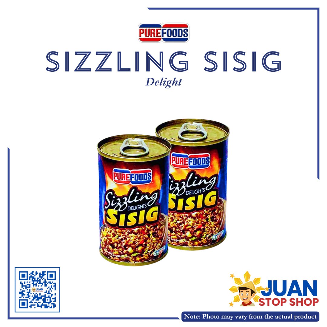 PUREFOODS SIZZLING DELIGHTS SISIG 150G