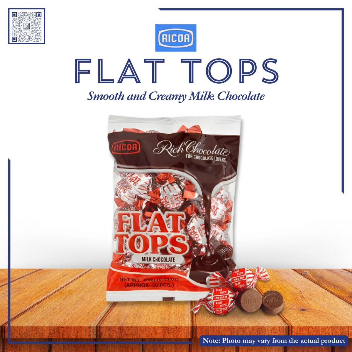 RICOA FLAT TOPS 150g