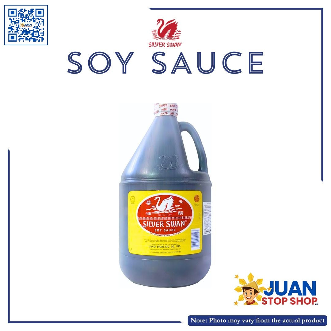 SILVER SWAN SOY SAUCE 3.785L
