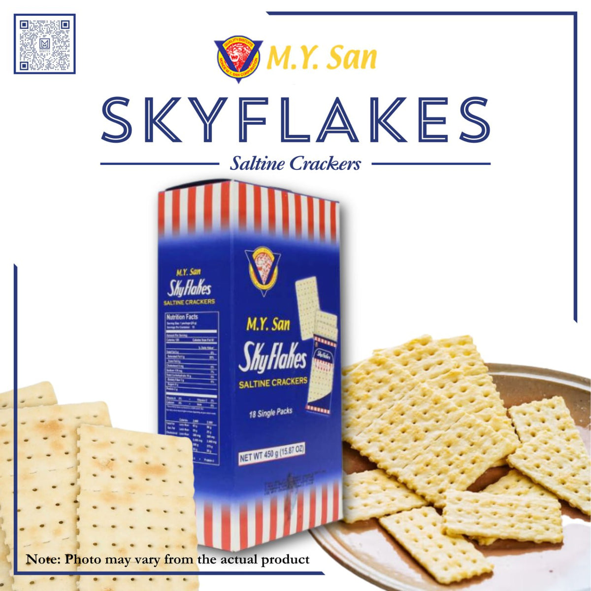 My San Skyflakes Blue Box 450g
