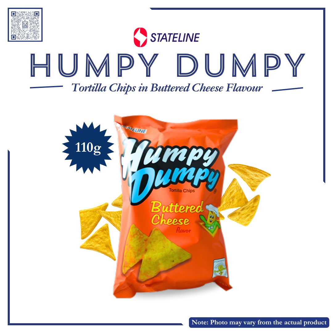 STATELINE HUMPY DUMPY BUTTERED CHEESE 110G