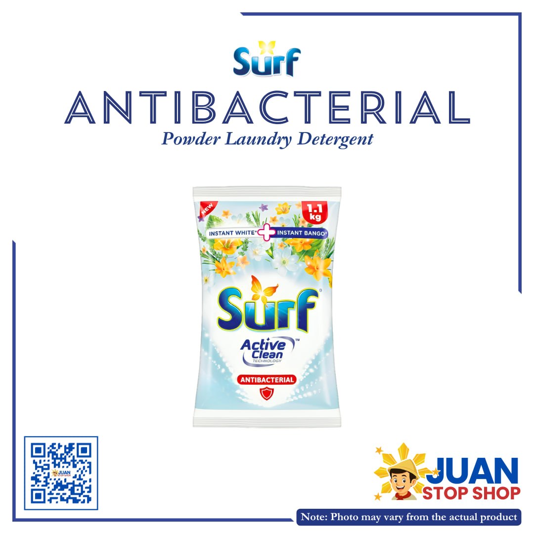 Surf Powder Active Clean Antibacterial 1100g