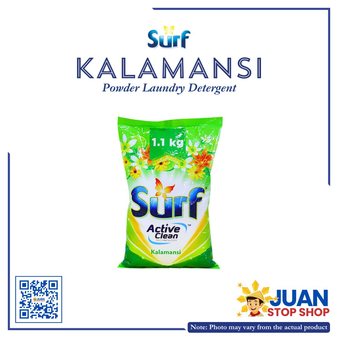 Surf Powder Active Clean Kalamansi 1100g