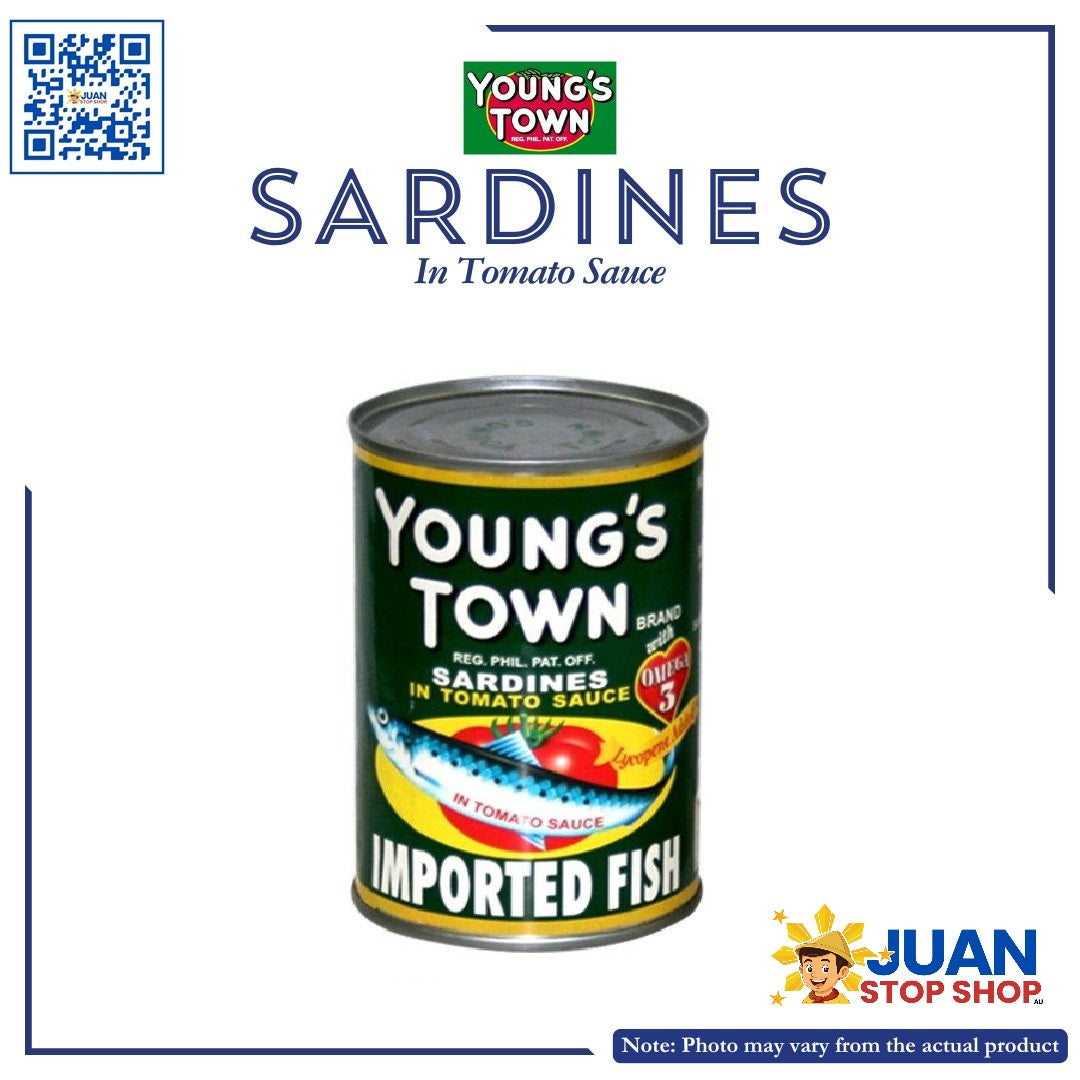 YOUNGSTOWN SARDINES GREEN 425g