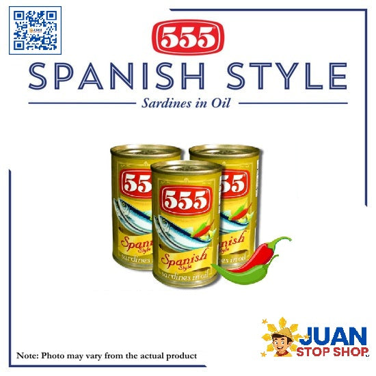 555 SARDINES SPANISH STYLE 155G
