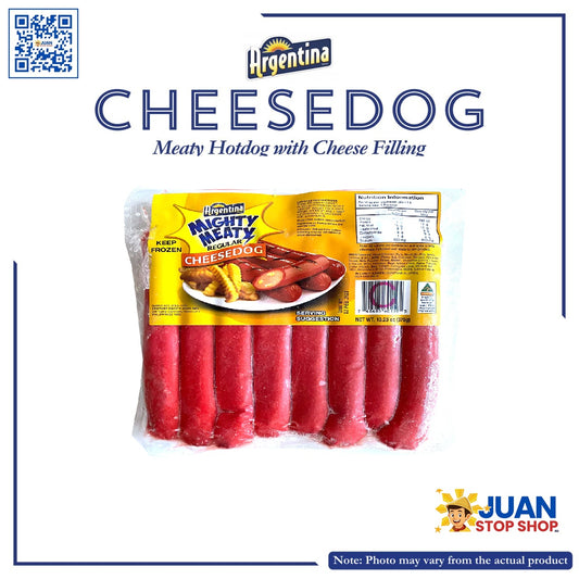 ARGENTINA MIGHTY MEATY CHEESEDOG 375G