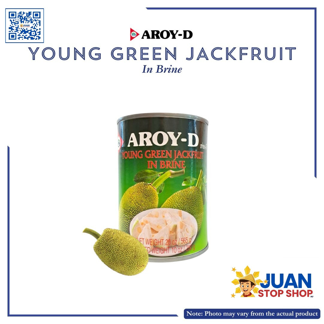 AROY-D YOUNG GREEN JACKFRUIT IN BRINE 565G