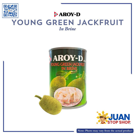 AROY-D YOUNG GREEN JACKFRUIT IN BRINE 565G