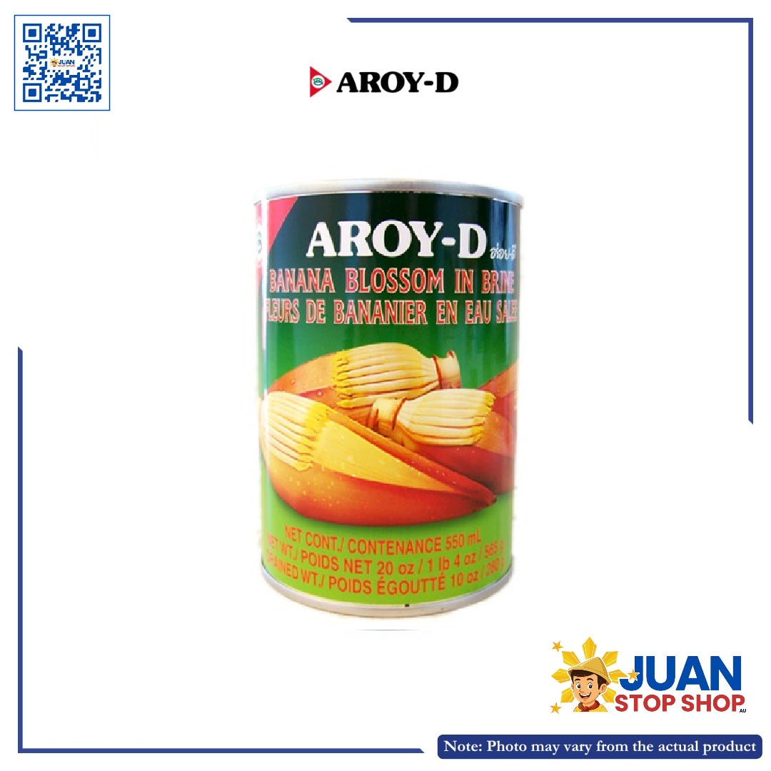 AROY-D BANANA BLOSSOM IN BRINE 565G