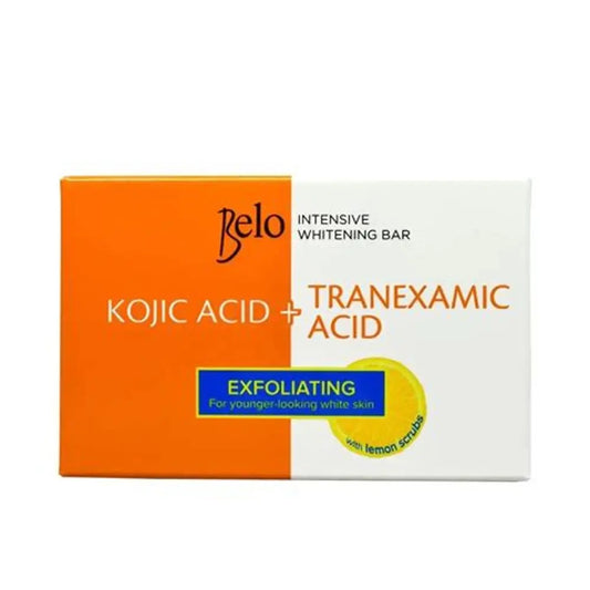 BELO EXFOLIATING  SOAP KOJIC ACID + TRANEXAMIC ACID 65G