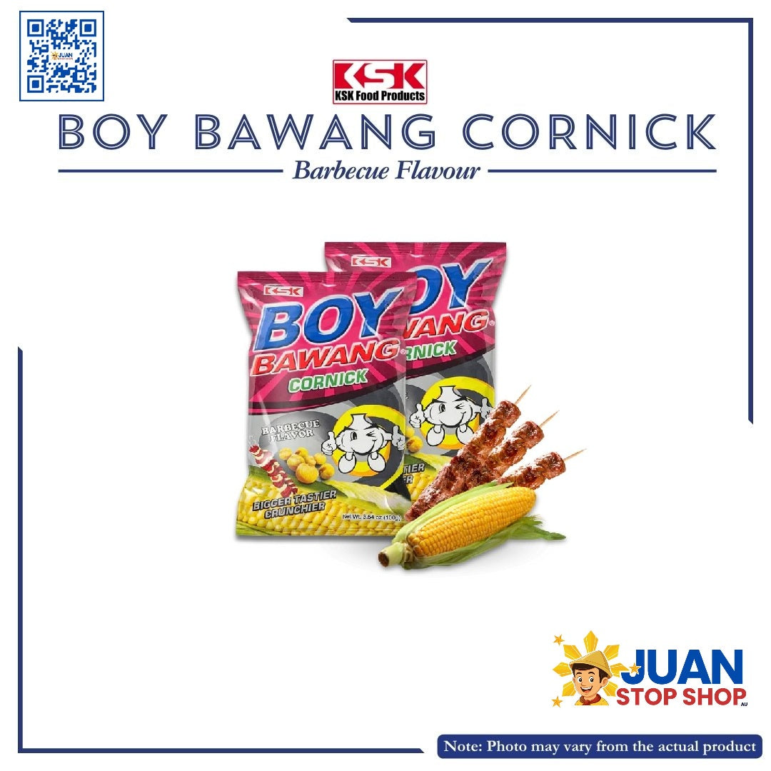 BOY BAWANG CORNICK BBQ FLAVOR 90G