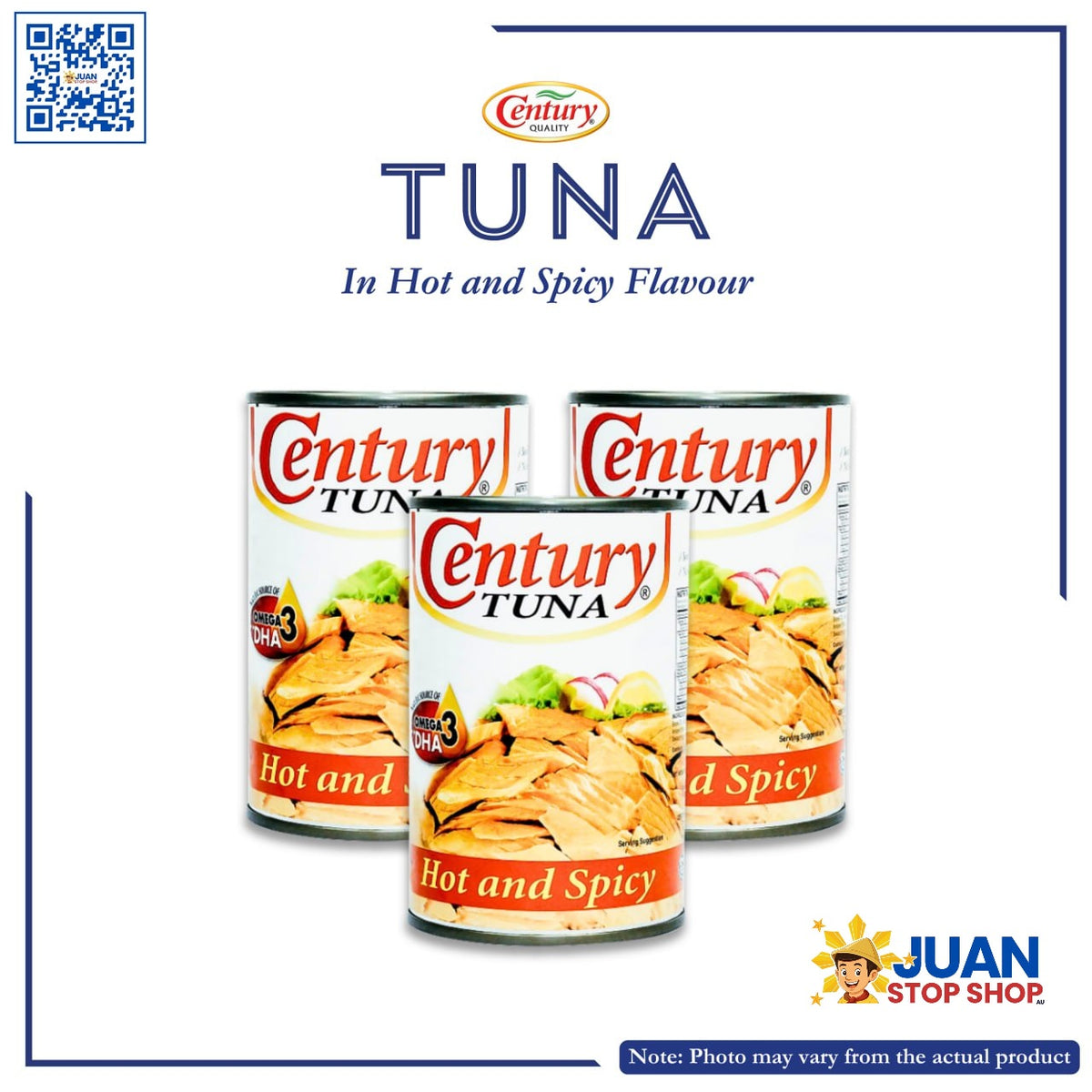 CENTURY TUNA HOT&SPICY 420G