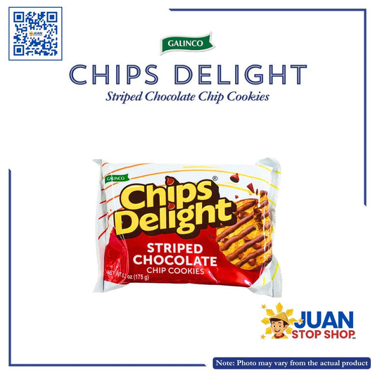 GALINCO CHIPS DELIGHTS STRIPED CHOCOLATE CHIP COOKIES 175g