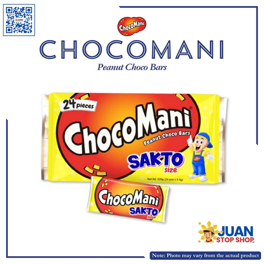 CHOCO MANI SAKTO BARS 24X9.5G