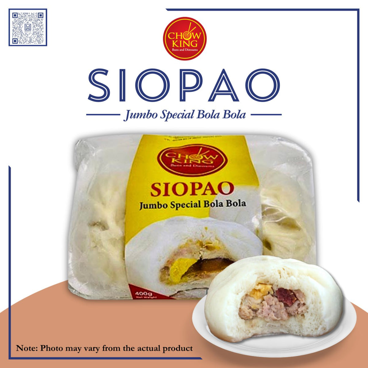 CHOWKING SIOPAO BOLABOLA SPECIAL JUMBO