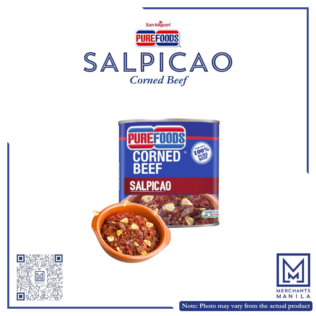 PUREFOODS CORNED BEEF SALPICAO 210g
