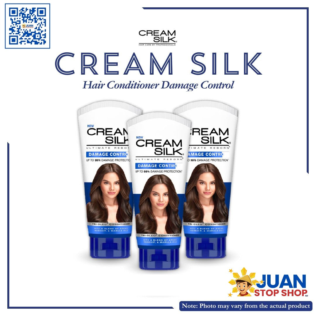 CREAM SILK DAMAGE CONTROL (BLUE) 180ML