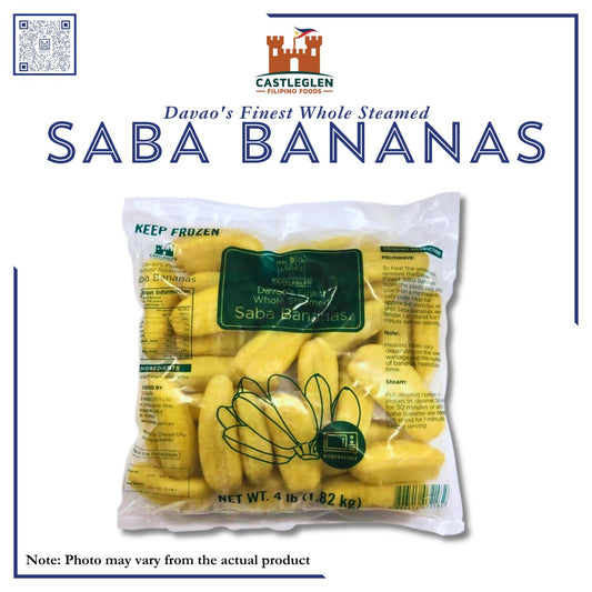 FROZEN STEAMED BANANA SABA - DAVAO'S FINEST 1.81KG