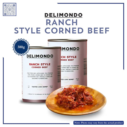 DELIMONDO RANCH STYLE CORNED BEEF 380G
