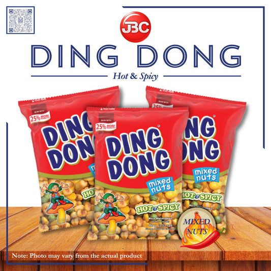 DINGDONG MIXED NUTS HOT & SPICY RED 100G