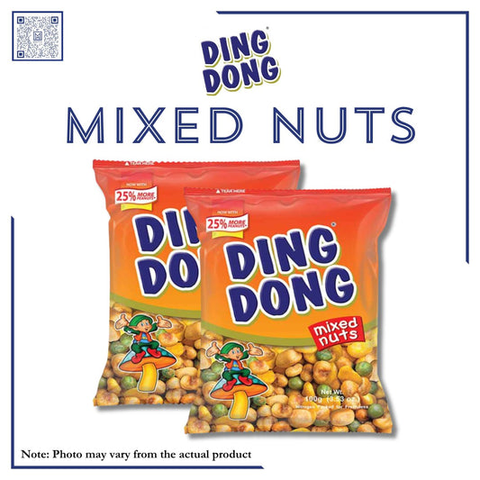 DINGDONG MIXED NUTS (BROWN/ORANGE) 100G