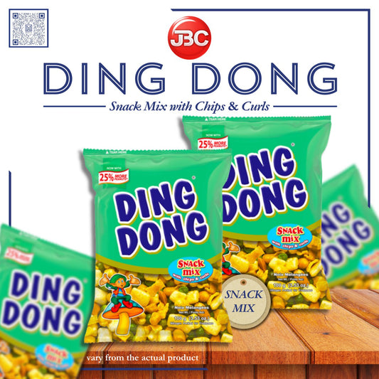 DING DONG SNACK MIX  WITH CHIPS & CURLS 95G